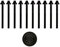 AJUSA 81018400 Zylinderkopfschraubensatz Zylinderkopfschrauben-Set 146,5mm 1540g