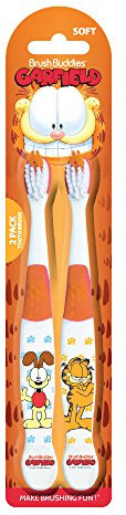 Brush Buddies Garfield and Odie Zahnbürste, 2 Stück