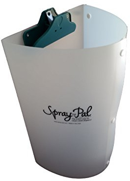 Spray Pal Diaper Sprayer Splatter Shield – Patented Cloth Diaper Cleaning Shield – No-Mess Baby Poop Cleanup – Made in USA – Reusable & Eco-Friendly – Sprayer Accessory