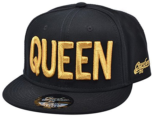 Queen Snapback Cap (Queen Gold)