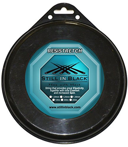 Still in Black Resistretch, Bobina Corda da Tennis Unisex-Adulto, Petrolio, 1,20 mm x 200 m