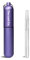 The Last Co. Reusable + Portable Telescopic Stainless Steel Straw with Keychain Case (Lavender Purple)