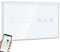BSEED Alexa Lichtschalter mit Rolladenschalter,3 Fach 1 Weg WiFi Touch Schalter Fernbedienung mit Smart Life/Tuya APP,Smart Rolladenschalter arbeitet mit Alexa,Google Home,Smart Jalousieschalter Weiß
