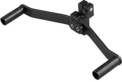 iSpchen Levier de Vitesse Universel en Alliage D'aluminium - Sélecteur Double Moto Accessoires de Remplacement