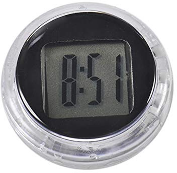 Mini orologio digitale universale, impermeabile, adesivo per moto, cruscotto auto, auto, auto, cruscotto, barca, casa