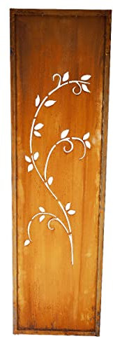 Edelrost Sichtschutzwand Ranke 1 TLG. Garten Deko (94780000)