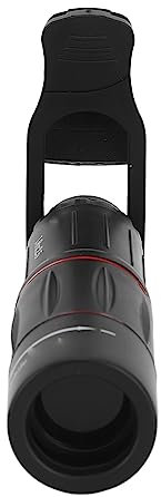 18X Zoom HD Telefon Teleobjektiv Universal Handy Kamera Externes Teleskop-Objektiv für die Meisten Smartphone Watching Game Konzert und Reisen