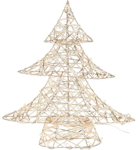 Excellent Houseware Weihnachtsdeko, Weihnachtsbaum LED, 40 cm