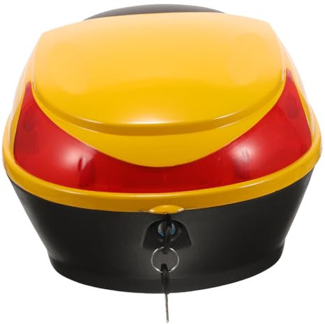 PACKOVE Motorrad-heckbox Kleiner Motorrad-heckkoffer Aufbewahrungsbox Motorradkoffer Zur Erweiterung Für Roller
