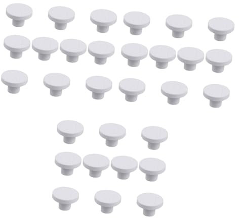Beaupretty 30 STK Aquariumkoralle Unterstützung der Zucht auf Korallenbasis magnetische Halterung Haltergestell aus Acrylkoralle Koralle Halterung Saugen Stecker Saugnapf Base Fragmente Weiß
