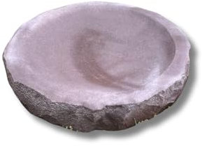 Asien LifeStyle Vogeltränke Naturstein Vogelbad 30cm Frost & witterungsbeständig