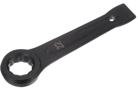 QUARKZMAN 22mm Box Ende Ring Typ Schlüssel Hochfester Stahl Einkopf Schlüssel Handwerkzeug