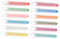 KALLORY 12 Stück 12 Kreidestift-Versorgung wachsmalstifte kinderkreide buntstiften set multifunktionale Zeichenkreide Kreide für Tafel Kindertisch farbige Kreide Bunte Stifte Polymer