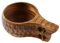 Tazza A Doppio Foro In Legno, tazza per bere in legno kuksa, Tazza di legno, Kuksa Tazza Legno, Tazza di caffè KUKSA, BroccaLegno Finlandese per Escursioni, Campeggio, Cucina, Allaperto o Un Regalo