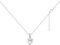 LOLIAS Kette Silber 925 Halsketten für Damen Herz Halsketten Damen Halskette mit Zirkonia Herz Anhänger Schmuck Geschenk für Damen Mädchen