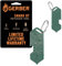 Gerber Multifunktions-Tool und Schlüsselanhänger, Shard DT, Dog Tag mit 3 Funktionen für die kleinen Alltagsprobleme, Länge: 6,5 cm, Gewicht: 28 g, Edelstahl, Grün, 1074006