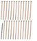Jotekonoby 4 Inch Copper Tree Killer Nails, Stump Root Removal Spikes Hardware Set with Drill Bit for Efficient Garden Yard Woodworking Projects(25pcs)