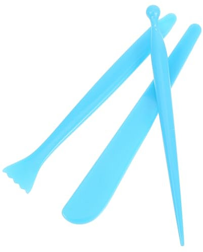 UTHCLO 3piezas Herramientas Para Esculpir Arcilla Kit De Modelado Raspadores De Pintura Al Óleo y Utensilios Para Proyectos De Arte