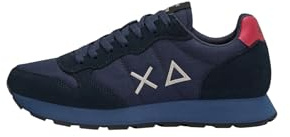 SUN68 Uomo Sneakers Basse Z45101 Poliestere Blu Scuro 43