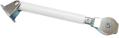 Penbrice Interiors Strong Metal Curtain Track Cord Spring Tension Pulley - Child Safe Cord Guide -