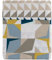Essix - Drap Housse Royal Line Percale de Coton Bleu nuit 160 x 200 cm