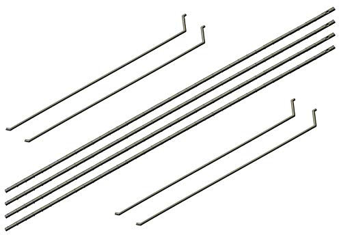 modellbahn-exklusiv Dachrinnen und Fallrohre Set 2, Spur H0, 1:87