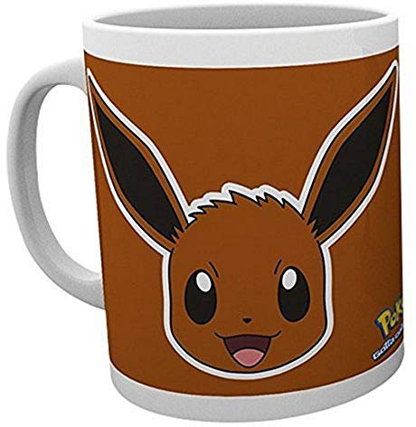 GB Eye LTD, Pokemon, Eevee Face, Tasse