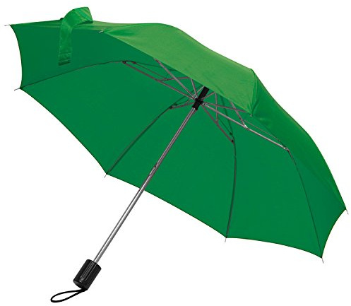 Taschen-Regenschirm / mit Schutzhülle / Farbe: grün