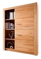 Froschkönig24 Reading Kommode Anrichte Sideboard Eiche massiv geölt