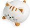 Balvi Cuscino Kitty Colore Bianco Forma di Gatto Soffice e Morbidissimo Poliestere