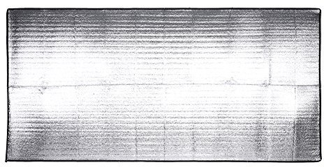 Keenso Outdoor Camping Matte, 3 Arten Outdoor Faltbare Camping Zeltmatte Isomatte Feuchtigkeitsbeständige Aluminiumfolie Eva Camping Sleepling Pad mit Tragetasche(2 * 2M) Campingkissen, Bett