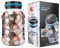 Hucha- Contador Digital de Hucha per EUR de Gran Capacidad de 1.8L con Pantalla LCD - Caja Fuerte de Batería para Niños Adultos, Olla de Ahorro de Monedas