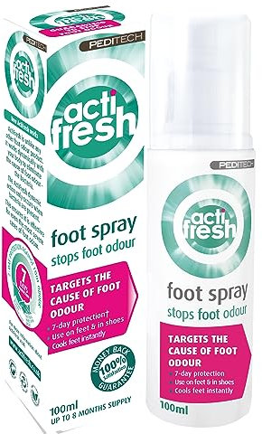 PEDITECH Acti Fresh Foot Odour Spray - 100ml