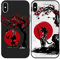 [2 Stück] Schutzhülle für Apple iPhone X/XS 5.8 Zoll Junge Kinder Anime Hülle und mit Cartoon Akatsuki Kakashi Motiv Handyhülle, Matte Stoßfest TPU Silikon Cover für iPhone XS
