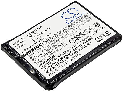 Cameron Sino Akku für Midland 777, PMR446+ PN:Midland PB-777 650mAh