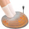JIZZU Foot Warmer,Heated Slippers for Women Warm Foot Heater with Ultra Soft Flannel Fleece for Winter Home and Office Use,feet Warmers for Unisex