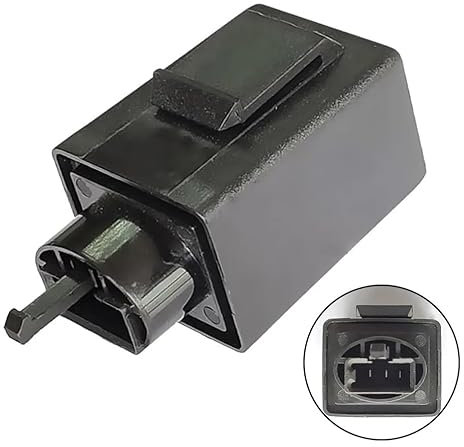 LEDMOTO Rele elettronico a 3 pin per indicatori di direzione LED, compatibile con la maggior parte dei modelli Honda. FLASHER RELAY 3 PIN