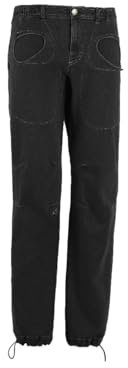 E9 - Herren-Hose aus Baumwolle zum Klettern Life stayl Rondo Denim2.3 - Black-L, Schwarz
