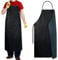 Upgraded 44 Waterproof Apron, Aprons for Men Women Heavy Duty Work, Chemical Acid Stain Oil Resistant PVC Aprons, Industrial Workshop Labor Work Rubber Apron for Kitchen Butcher Pet Shop Car Wash