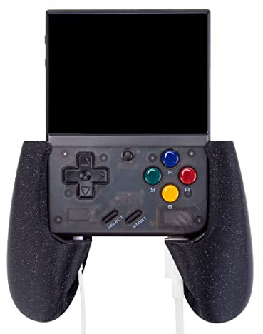 BLOKZ Maniglia per controller di gioco fai da te per console di gioco Miyoo Mini Plus (nero stellato)