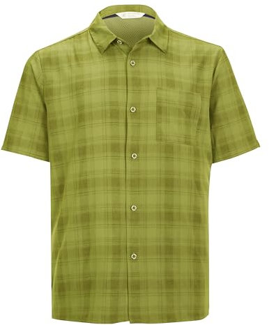 killtec Herren Funktionshemd KOS 98 MN WVN SHRT, Pistazie, XL, 38009-000