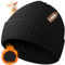 Migliore Wear Wollmütze Herren, Winter Warme Beanie Mütze mit Fleecefutter, Unisex Wintermütze, Weich & Dick Strickmütze für Damen & Herren & Kinder