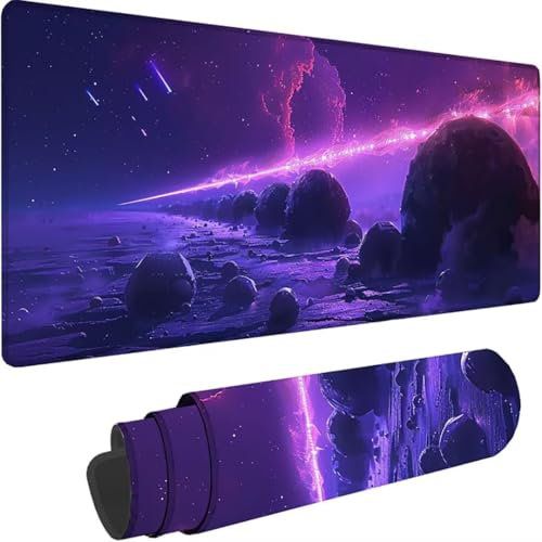 Tappetino Mouse xxl Gaming 1200x600 mm, Rosa Tappetino per Mouse Paesaggio Tappetino Mouse Gaming, Migliora Precisione e Velocità, Tappetino Pc Scrivania per Ufficio e Gaming Decorazione Regalo I-T