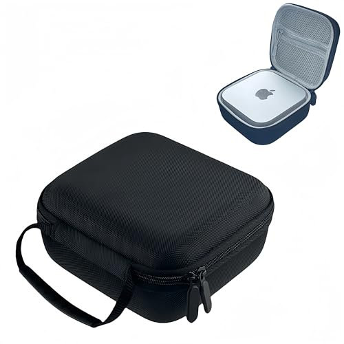 Custodia rigida portatile specificamente progettata per Apple Mac Mini M4 e Apple Computer Host, offre una protezione robusta e una comoda portabilità