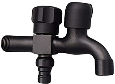 DOITOOL Wasserabsperrhahn Ausgänge Geeignet Für Waschmaschine Spülmaschine Waschbecken Toilette Warmwasserbereiter Usw Rostfrei Und Langlebig
