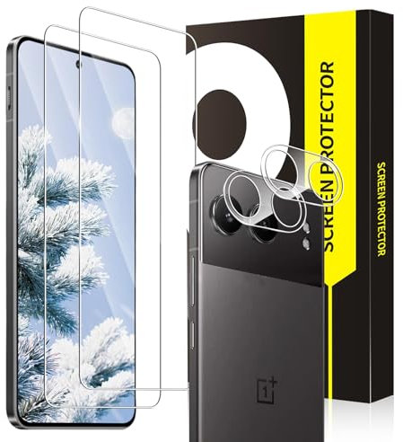 VSEER 2+2 Stück Schutzfolie für Panzerglas für OnePlus Nord 4, Ultra-Klar Anti-Fingerabdruck 9H Härte Bruchsicher Anti-Bläschen Anti-Öl Schutzglas, 2.5D Kante Bläschenfrei Nord 4 Displayschutzfolie