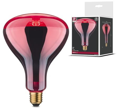 Paulmann 20125 Glühbirne Infrarot E27 230V 100lm 150W 1000K dimmbar Rot