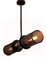GGYTMQL Retro Industrial Black Iron Kronleuchter hohl Stachel Draht Restaurant Deckenheizheize Light Bar Counter Kronleuchter Gang Esle Esstisch Villa Dekorative Moderne Kronleuchter