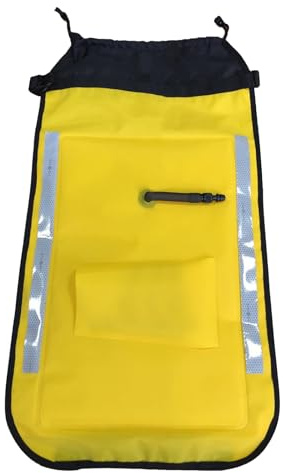 TEMOOUES Asistencia de kayak inflable para canoas con tiras reflectantes, flotador de remo autovalve, flotador flotante inflable