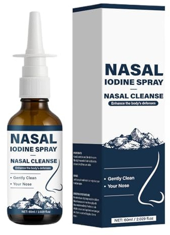 Sinus Nasenspray 60ml Tägliche Pflege Und Reinigung | Feiner Nebel Für Frauen, Männer, Reise, Morgenroutine, Schlafenszeit, Saisonwechsel Und Klimaanlage